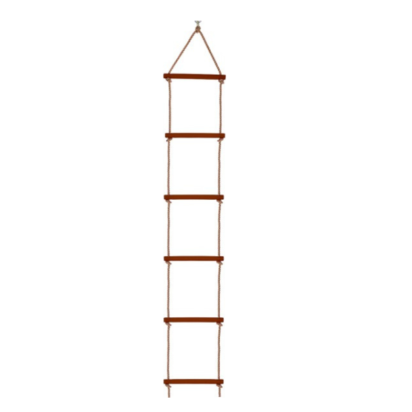 Wooden room ladder for kids' play and safety