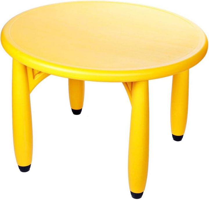 Circle Kids Table Yellow - Gold land toys best toys shop in Dubai 