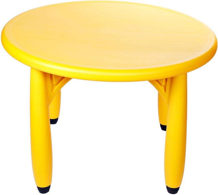 Circle Kids Table Yellow - Gold land toys best toys shop in Dubai 