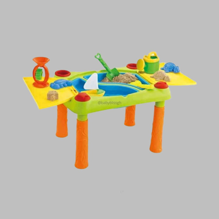 Nuby Sand and Water Play Table - Gold land toys best toys shop in Dubai 