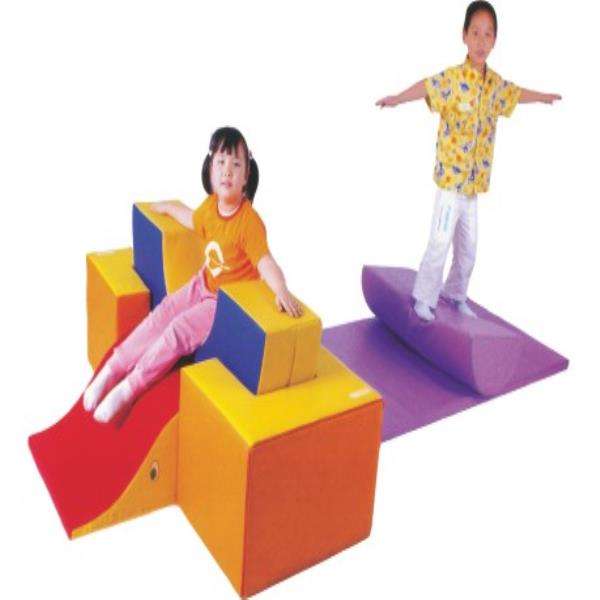 Balance, Step and Slide kids soft zone - Gold land toys best toys shop in Dubai