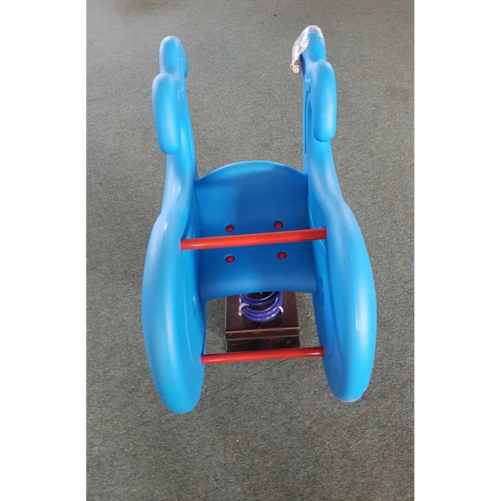 Whale Shape Children Ride Spring