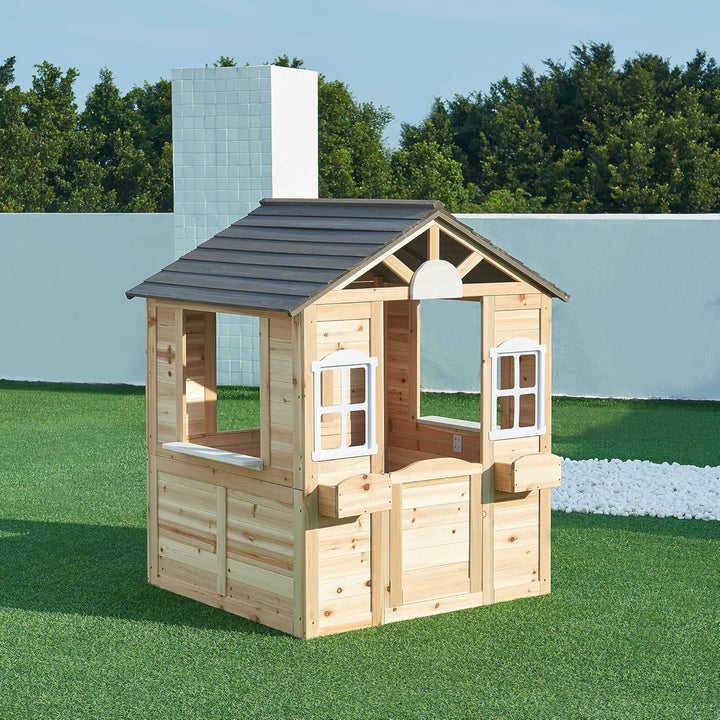 Wooden Playhouse - Gold land toys best toys shop in Dubai 