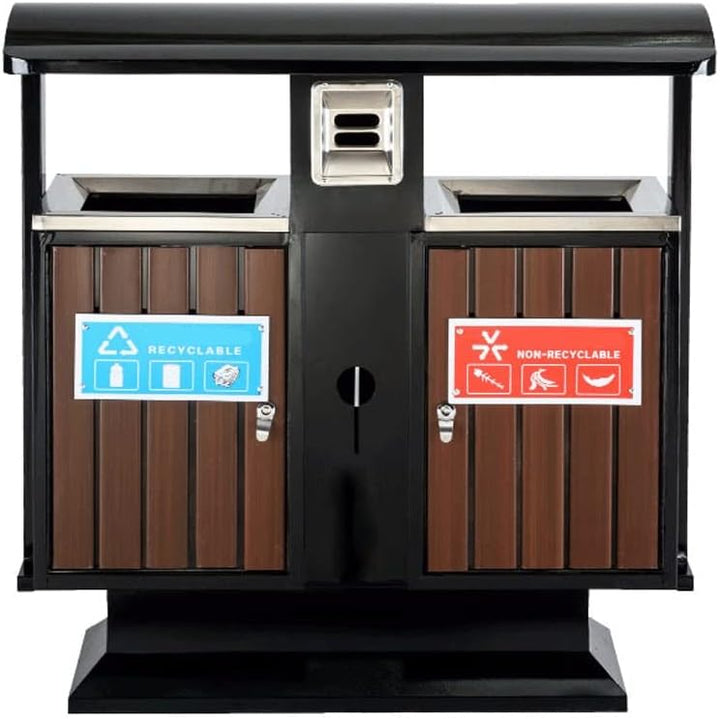 Garden Waste Bin double side - Gold land toys best toys shop in Dubai 