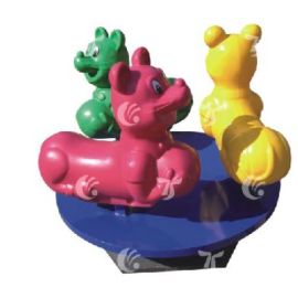 Gambol Dog Merry Go Round Garden Playset