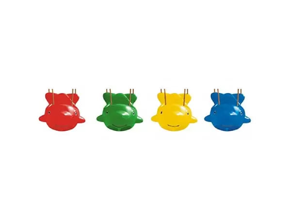 Slide swing red Green Yellow Blue - Gold land toys best toys shop in Dubai 