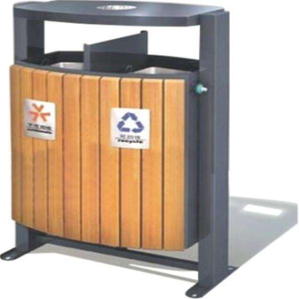 Garden Waste Bin double side - Gold land toys best toys shop in Dubai 