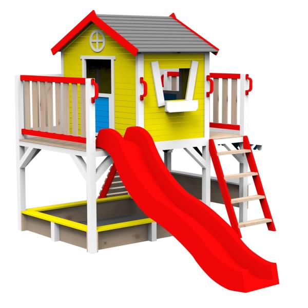 Wooden Playhouse - Gold land toys best toys shop in Dubai 