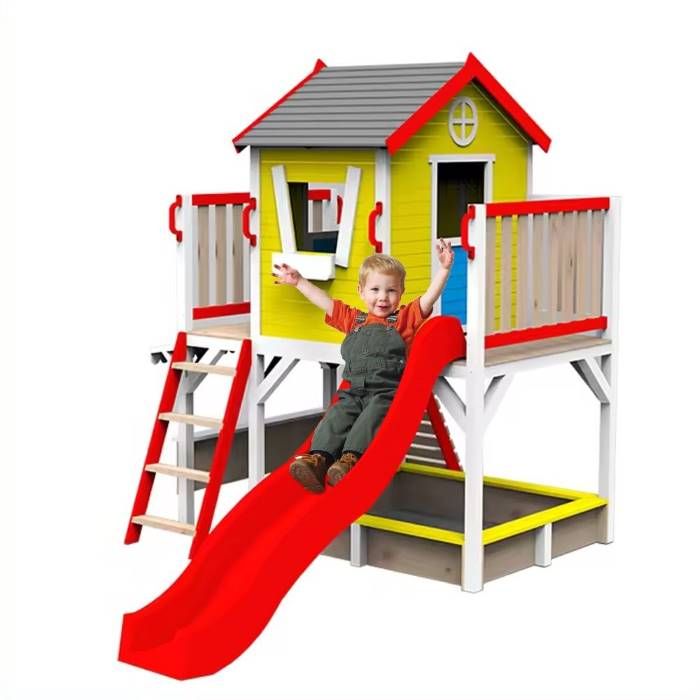 Wooden Playhouse - Gold land toys best toys shop in Dubai 