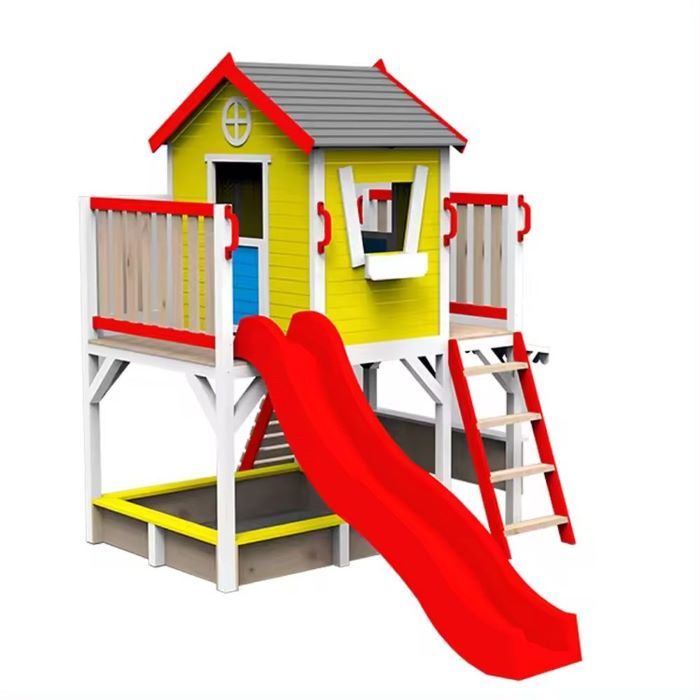 Wooden Playhouse - Gold land toys best toys shop in Dubai 